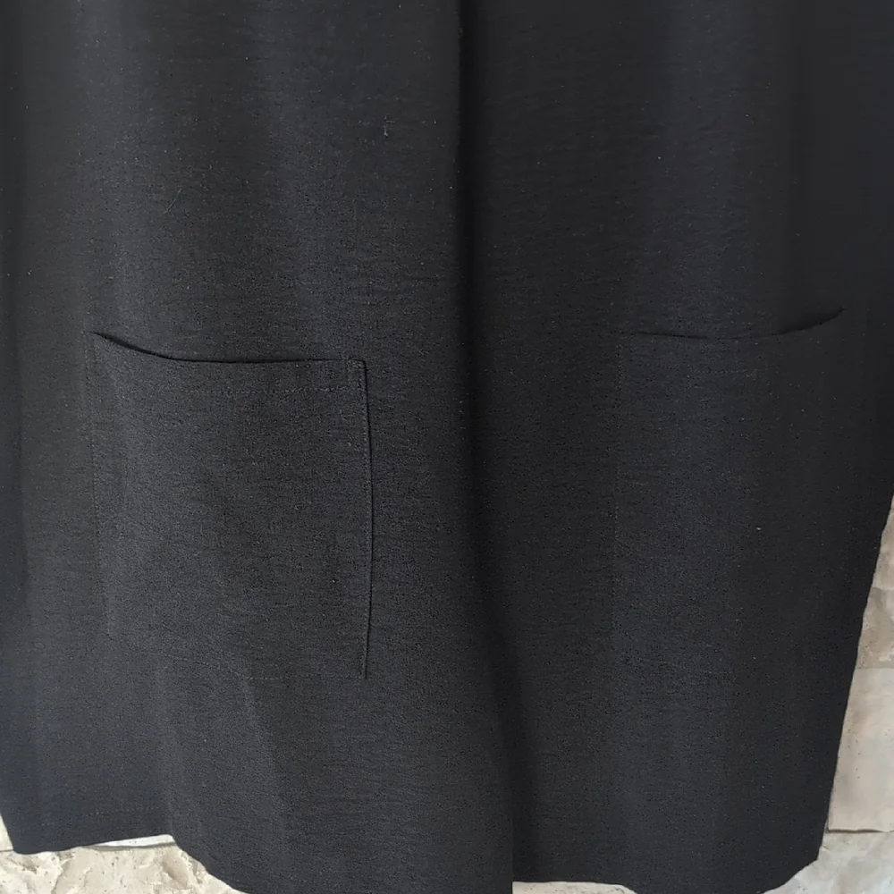SHEIN Curve Romper Shorts Black V-Neck Spaghetti Strap Front Pockets Plus Size